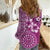 Cook Islands Women Casual Shirt Fandango Hibiscus And Stars