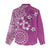 Cook Islands Women Casual Shirt Fandango Hibiscus And Stars