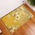 Cook Islands Rubber Doormat Yellow Hibiscus And Stars