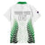 Custom New Zealand Fern Football Family Matching Short Sleeve Bodycon Dress and Hawaiian Shirt Simple Style