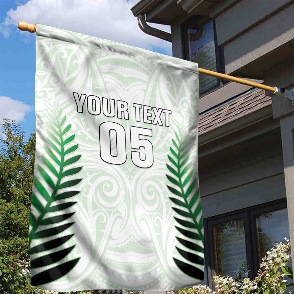 Custom New Zealand Fern Football Garden Flag Simple Style