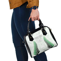 Custom New Zealand Fern Football Shoulder Handbag Simple Style