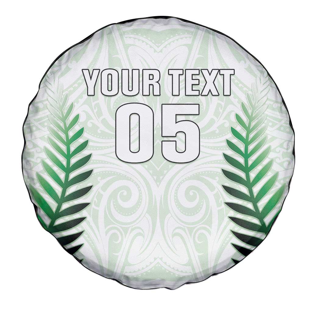 Custom New Zealand Fern Football Spare Tire Cover Simple Style