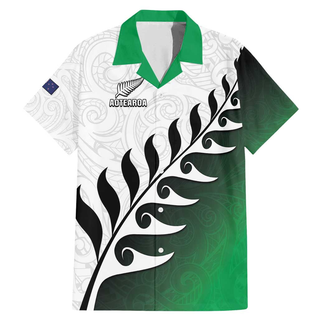 Custom New Zealand Football Family Matching Mermaid Dress and Hawaiian Shirt Go Aotearoa