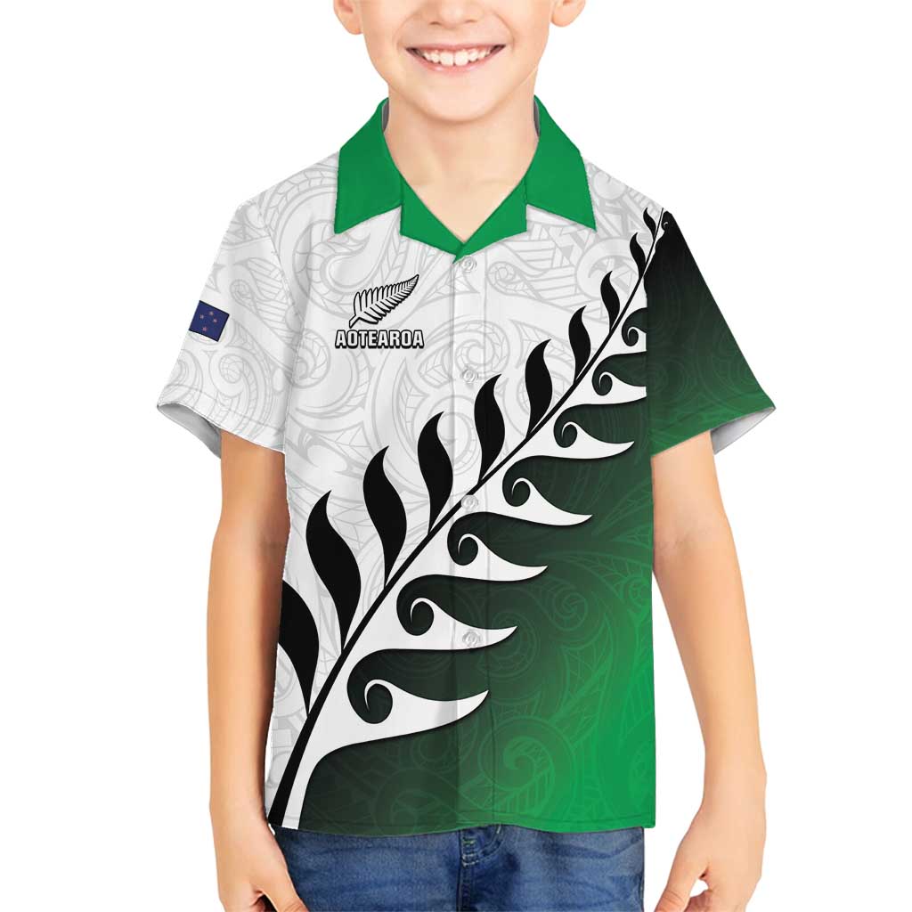 Custom New Zealand Football Family Matching Off Shoulder Maxi Dress and Hawaiian Shirt Go Aotearoa