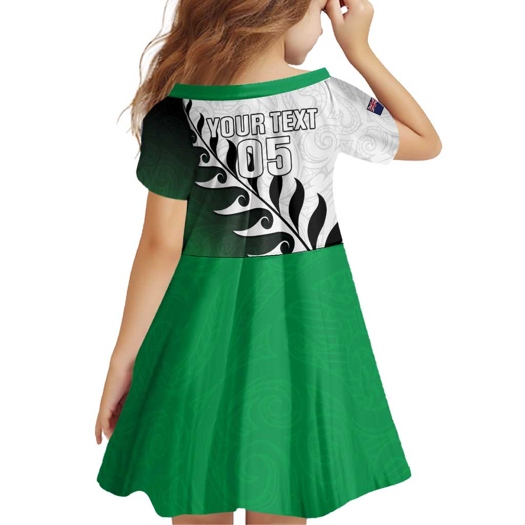 Custom New Zealand Football Family Matching Puletasi and Hawaiian Shirt Go Aotearoa