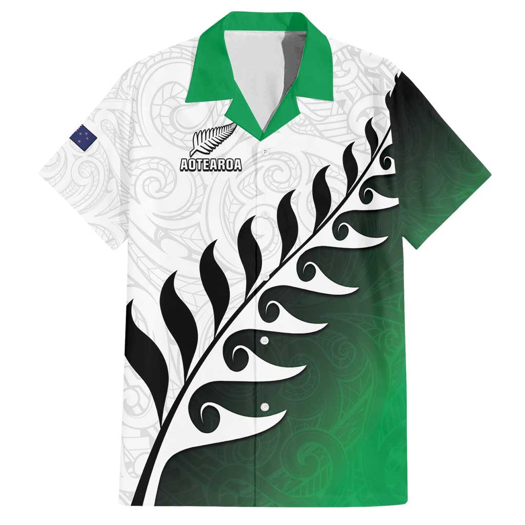 Custom New Zealand Football Family Matching Puletasi and Hawaiian Shirt Go Aotearoa