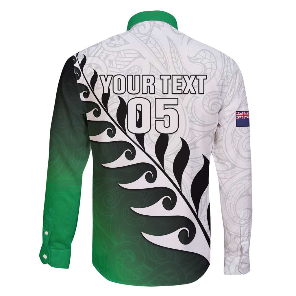 Custom New Zealand Football Family Matching Puletasi and Hawaiian Shirt Go Aotearoa