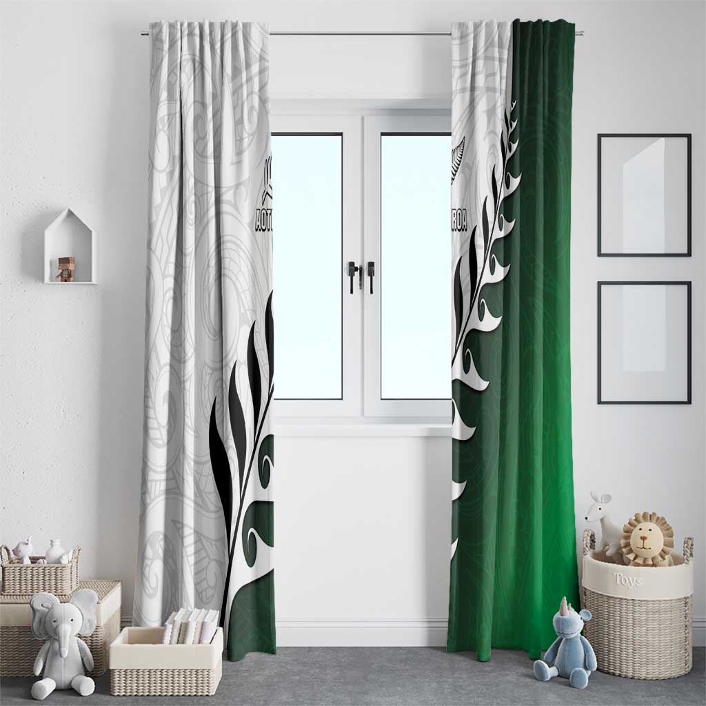 New Zealand Football Window Curtain Go Aotearoa