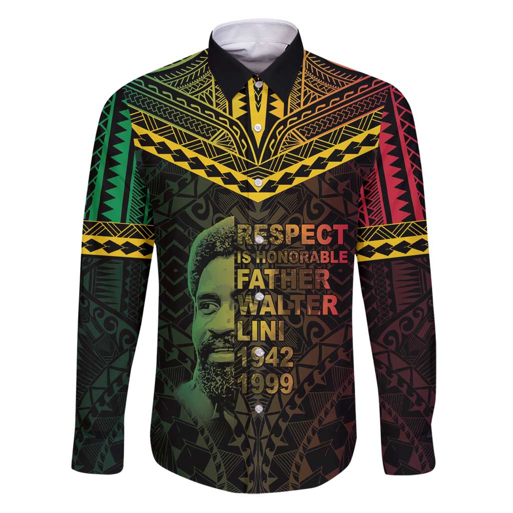 Happy Vanuatu Father Lini Day Family Matching Puletasi and Hawaiian Shirt