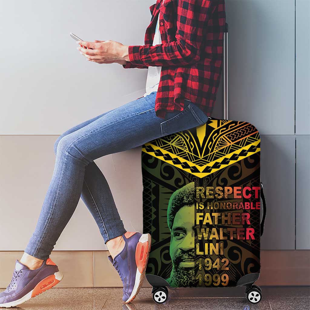 Happy Vanuatu Father Lini Day Luggage Cover