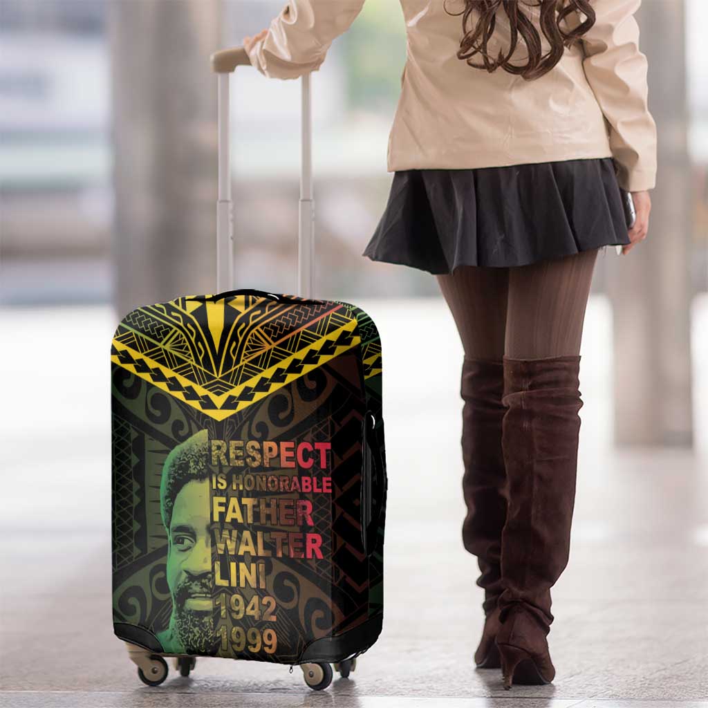 Happy Vanuatu Father Lini Day Luggage Cover