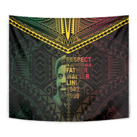 Happy Vanuatu Father Lini Day Tapestry