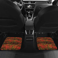 ANZAC Day Car Mats Remembrance Tribute Soldiers And Poppy Field