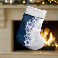 Hawaii Hibiscus Flowers Christmas Stocking Blue Polynesian Pattern LT05 Set of 2 Blue - Polynesian Pride