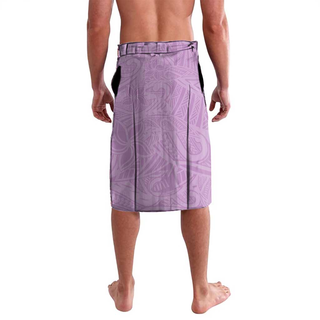 Hawaii Tropical Flowers Lavalava Lavender Polynesian Tattoo Art
