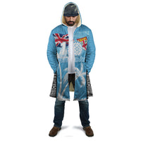 Personalised Fiji Day 2026 Cloak Masi Tapa Pattern With Palm Tree LT05 - Polynesian Pride