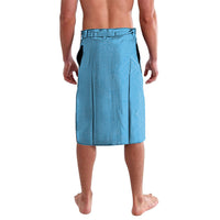Personalised Fiji Day 2026 Lavalava Masi Tapa Pattern With Palm Tree LT05 - Polynesian Pride