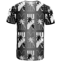 Bula Fiji T Shirt Black Makare Masi Tapa Pattern LT05 - Polynesian Pride