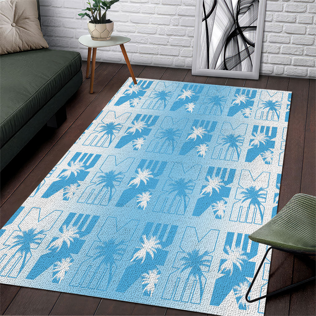 Bula Fiji Area Rug White Makare Masi Tapa Pattern LT05 White - Polynesian Pride