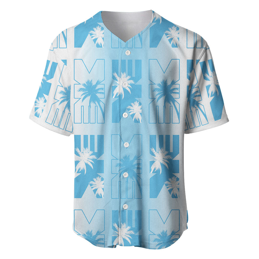 Bula Fiji Baseball Jersey White Makare Masi Tapa Pattern LT05 White - Polynesian Pride
