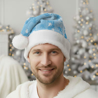 Bula Fiji Christmas Santa Hat White Makare Masi Tapa Pattern LT05 - Polynesian Pride