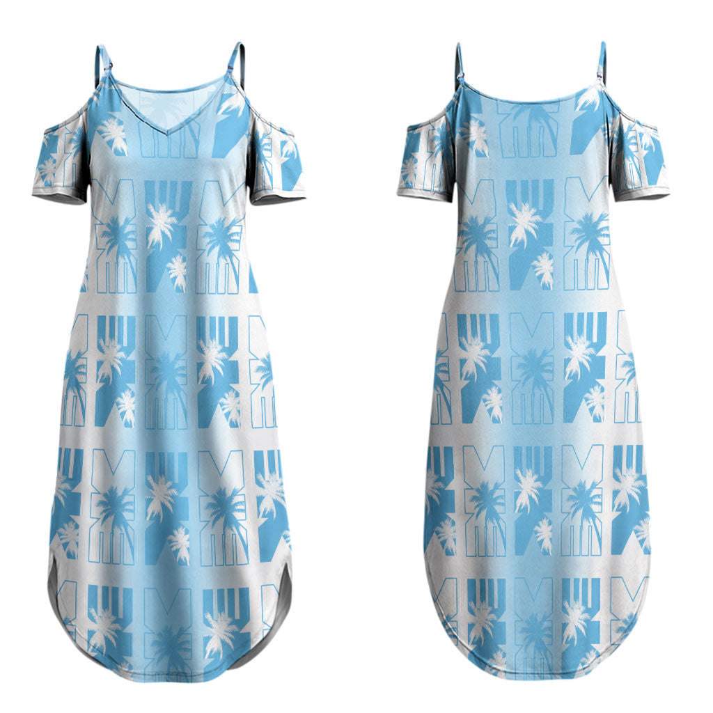 Bula Fiji Couples Matching Summer Maxi Dress and Hawaiian Shirt White Makare Masi Tapa Pattern LT05 - Polynesian Pride