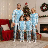 Bula Fiji Christmas Pajama Set White Makare Masi Tapa Pattern LT05 - Polynesian Pride