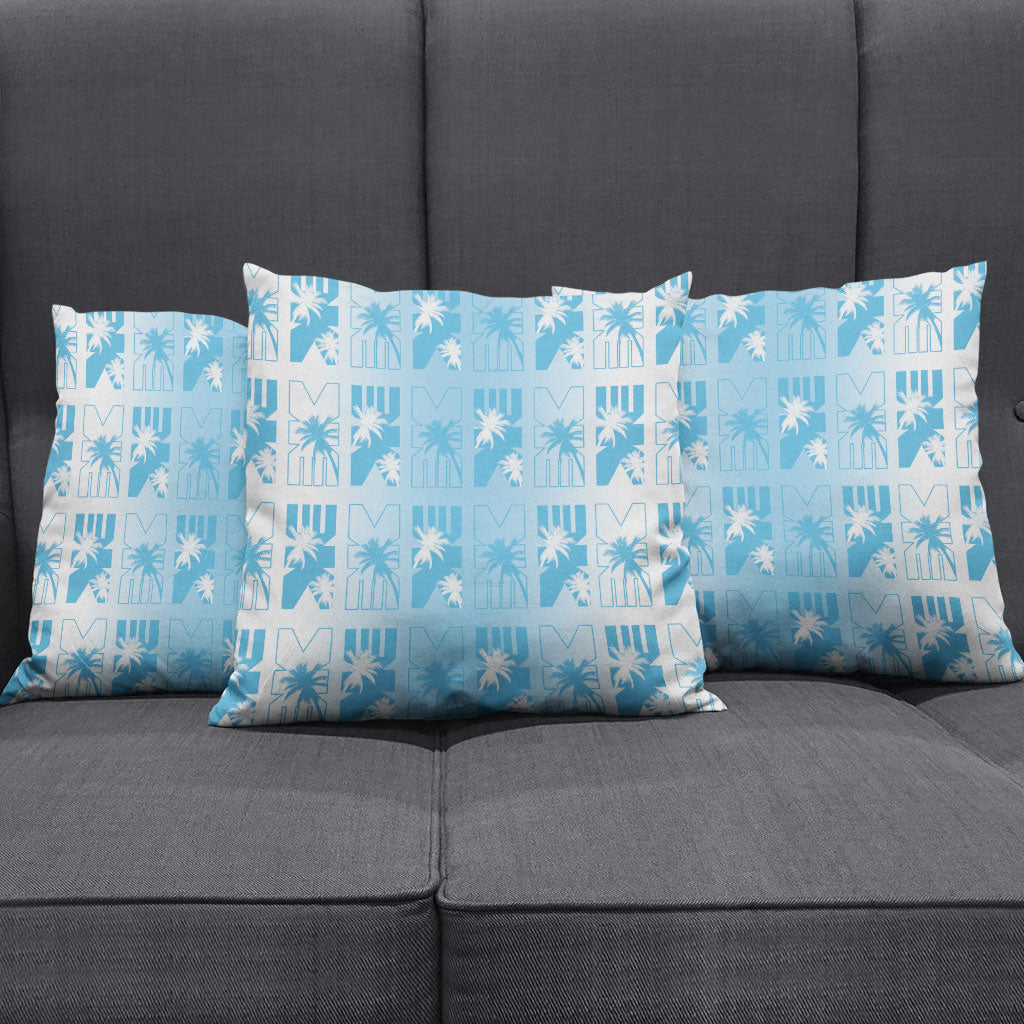 Bula Fiji Pillow Cover White Makare Masi Tapa Pattern LT05 - Polynesian Pride