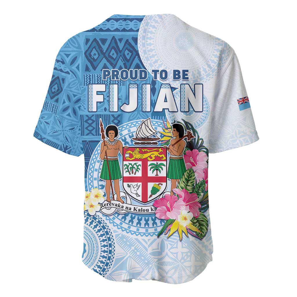 Fiji Day Baseball Jersey Proud To Be Fijian