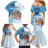Fiji Day Family Matching Mermaid Dress and Hawaiian Shirt Proud To Be Fijian LT05 - Polynesian Pride
