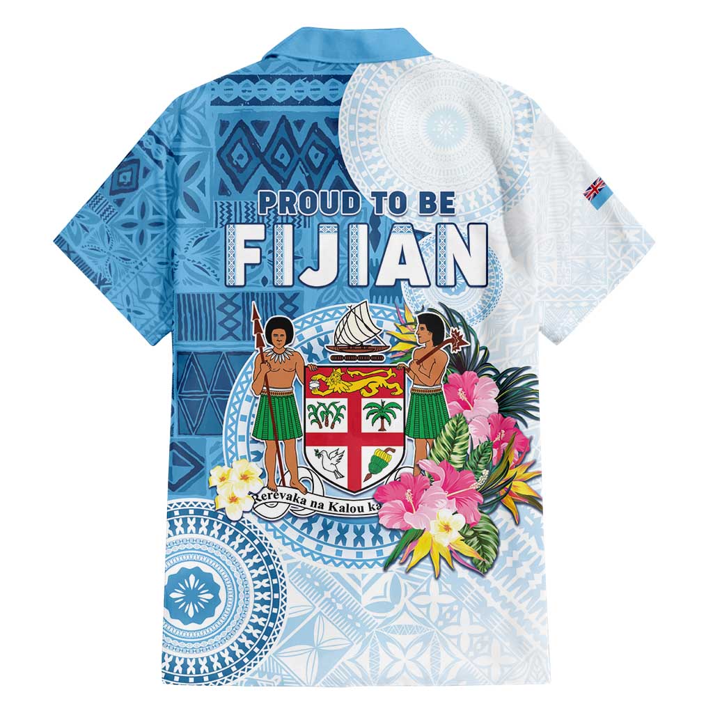 Fiji Day Family Matching Off Shoulder Maxi Dress and Hawaiian Shirt Proud To Be Fijian LT05 - Polynesian Pride