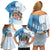 Fiji Day Family Matching Off Shoulder Short Dress and Hawaiian Shirt Proud To Be Fijian