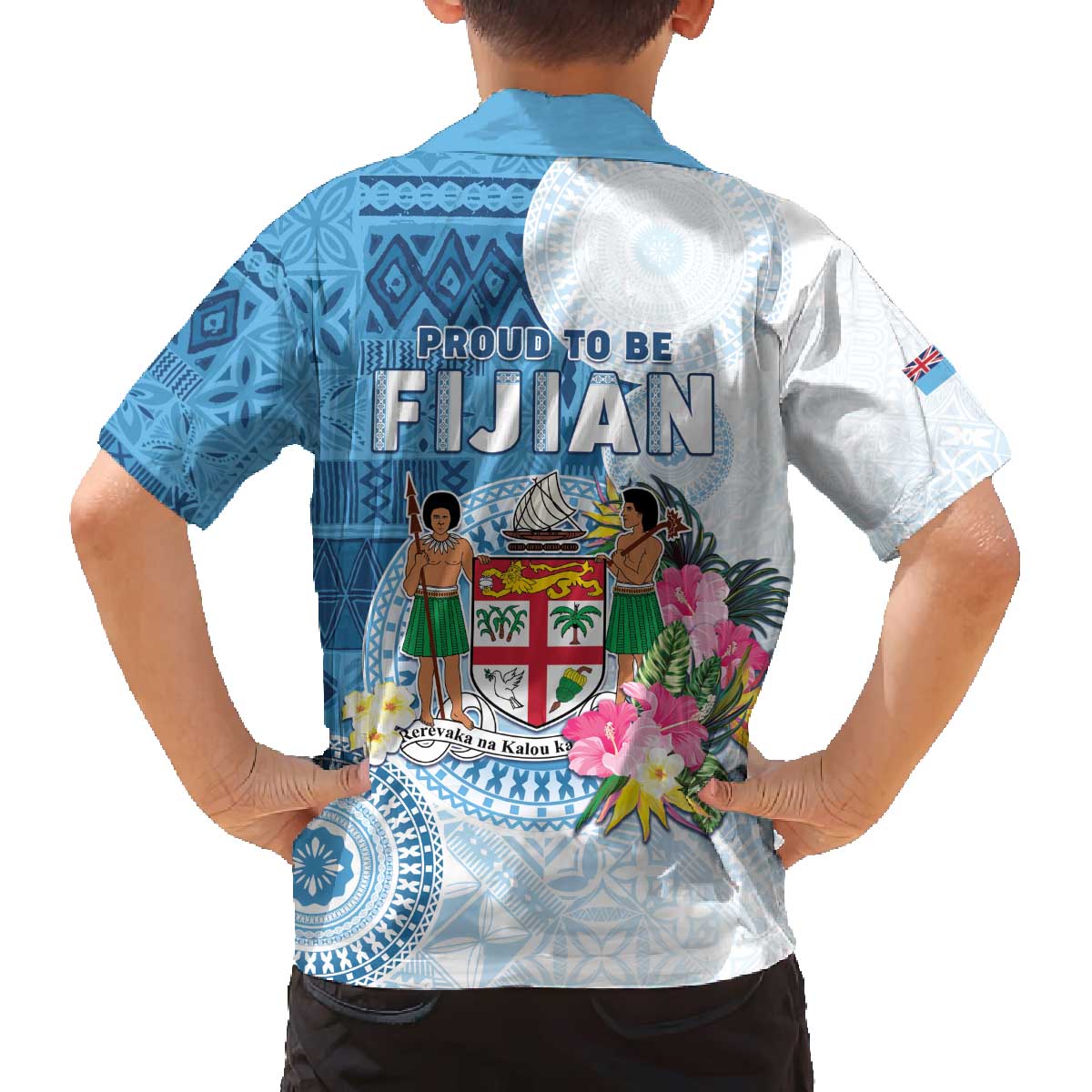 Fiji Day Family Matching Puletasi and Hawaiian Shirt Proud To Be Fijian LT05 - Polynesian Pride