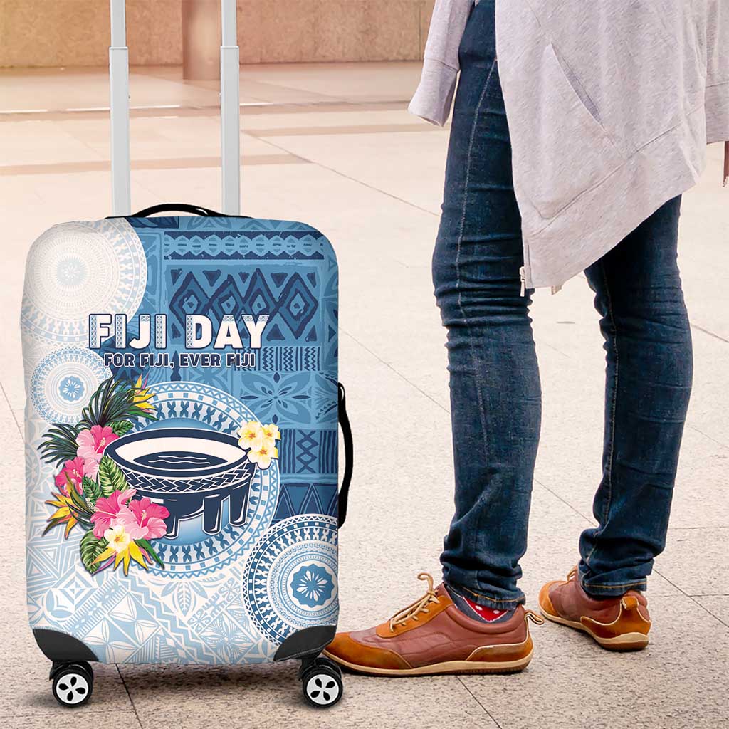 Fiji Day Luggage Cover Proud To Be Fijian