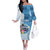 Fiji Day Off The Shoulder Long Sleeve Dress Proud To Be Fijian