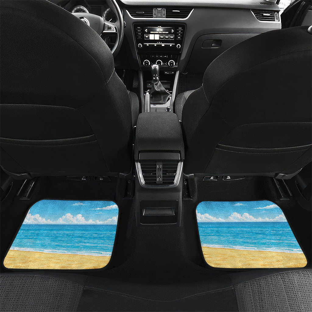 Hawaii Jolly Christmas Car Mats Xmas Is Better At The Beach