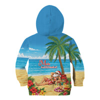 Hawaii Jolly Christmas Kid Hoodie Xmas Is Better At The Beach