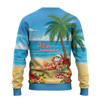 Hawaii Jolly Christmas Ugly Christmas Sweater Xmas Is Better At The Beach LT05 - Polynesian Pride