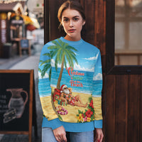 Hawaii Jolly Christmas Ugly Christmas Sweater Xmas Is Better At The Beach LT05 - Polynesian Pride