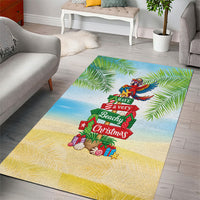Hawaii Christmas Area Rug Have A Very Beachy Christmas LT05 - Polynesian Pride