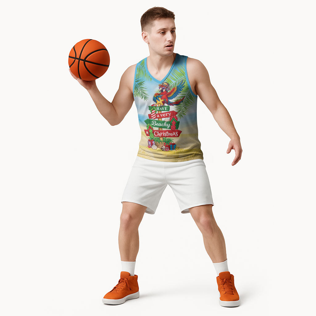 Hawaii Christmas Basketball Jersey Have A Very Beachy Christmas