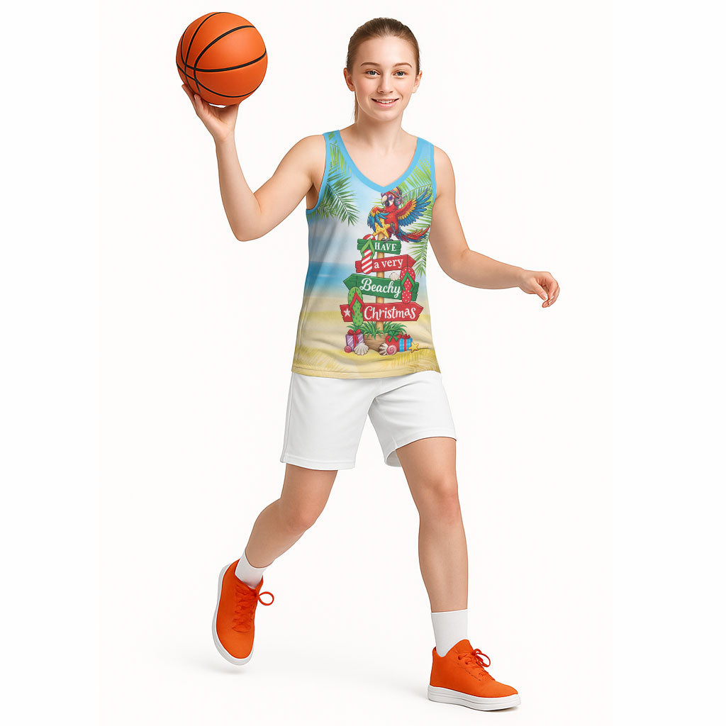 Hawaii Christmas Basketball Jersey Have A Very Beachy Christmas