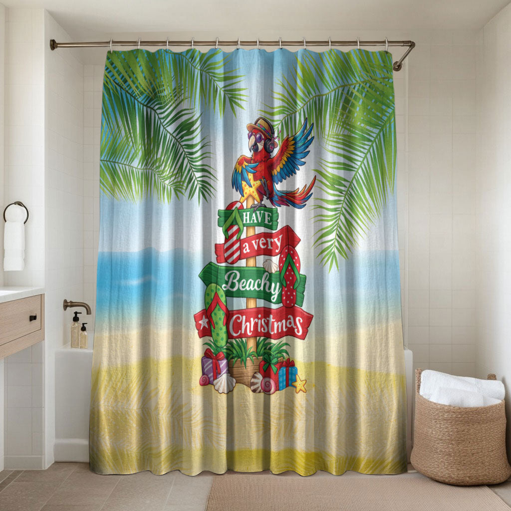 Hawaii Christmas Bathroom Set Have A Very Beachy Christmas