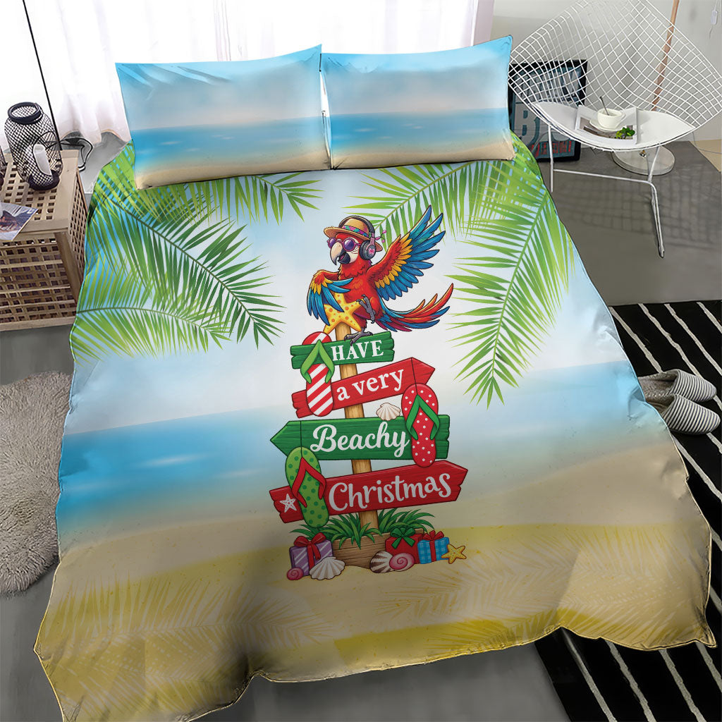 Hawaii Christmas Bedding Set Have A Very Beachy Christmas