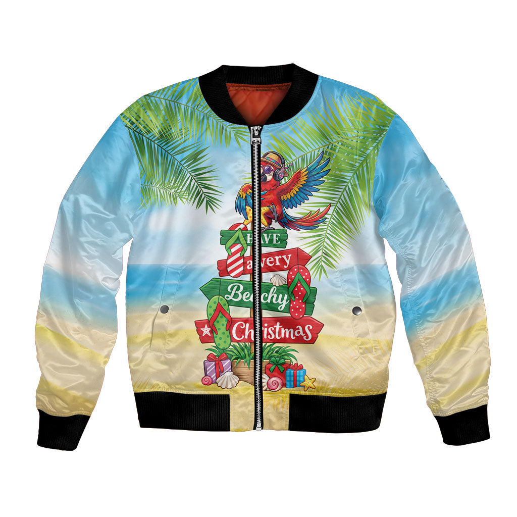 Hawaii Christmas Bomber Jacket Have A Very Beachy Christmas