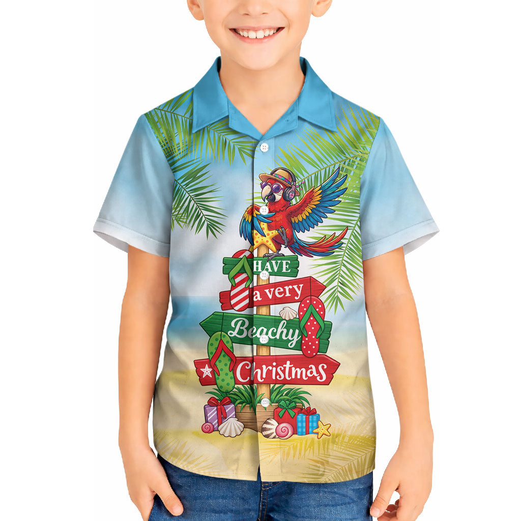 Hawaii Christmas Hawaiian Shirt Have A Very Beachy Christmas LT05 - Polynesian Pride