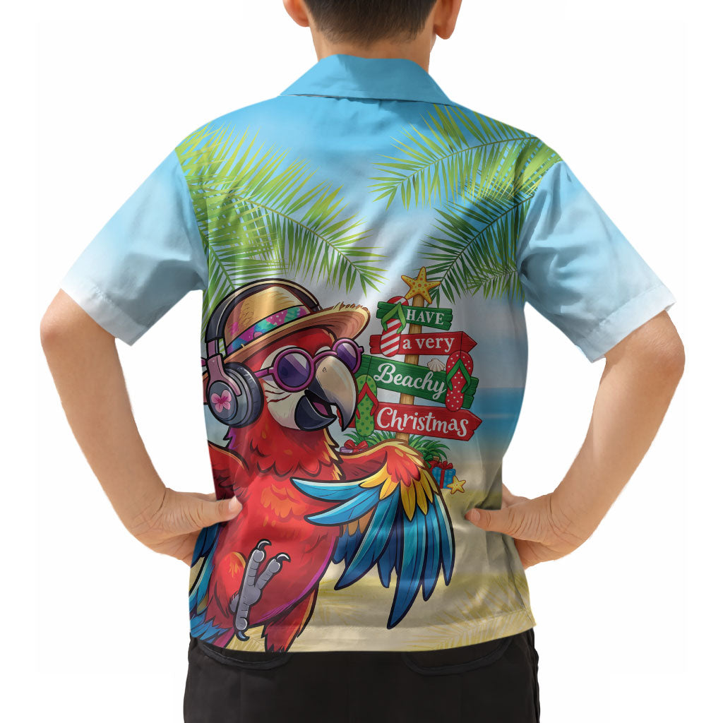 Hawaii Christmas Hawaiian Shirt Have A Very Beachy Christmas LT05 - Polynesian Pride