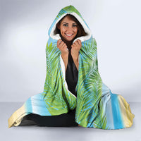 Hawaii Christmas Hooded Blanket Have A Very Beachy Christmas LT05 - Polynesian Pride