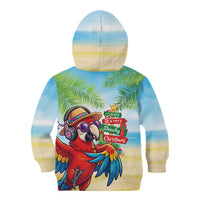 Hawaii Christmas Kid Hoodie Have A Very Beachy Christmas LT05 - Polynesian Pride